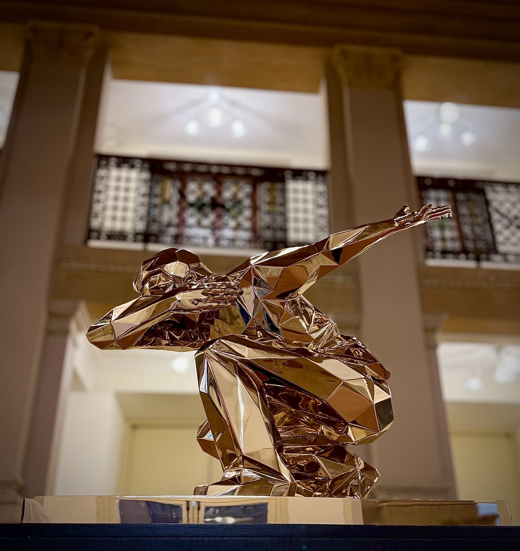 When If Not Now — bronze sculpture by Marc Pos